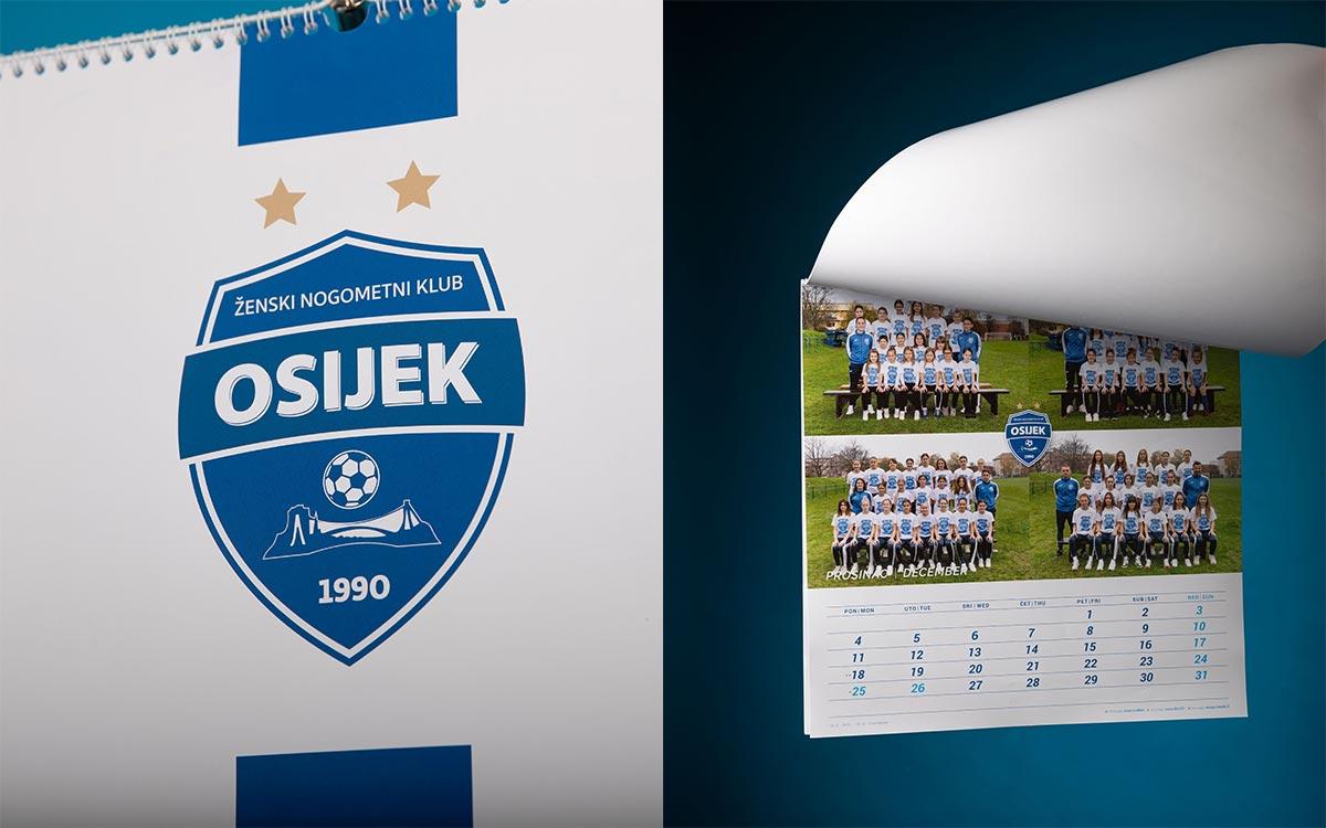 ŽNK Osijek kalendar za 2023. godinu!