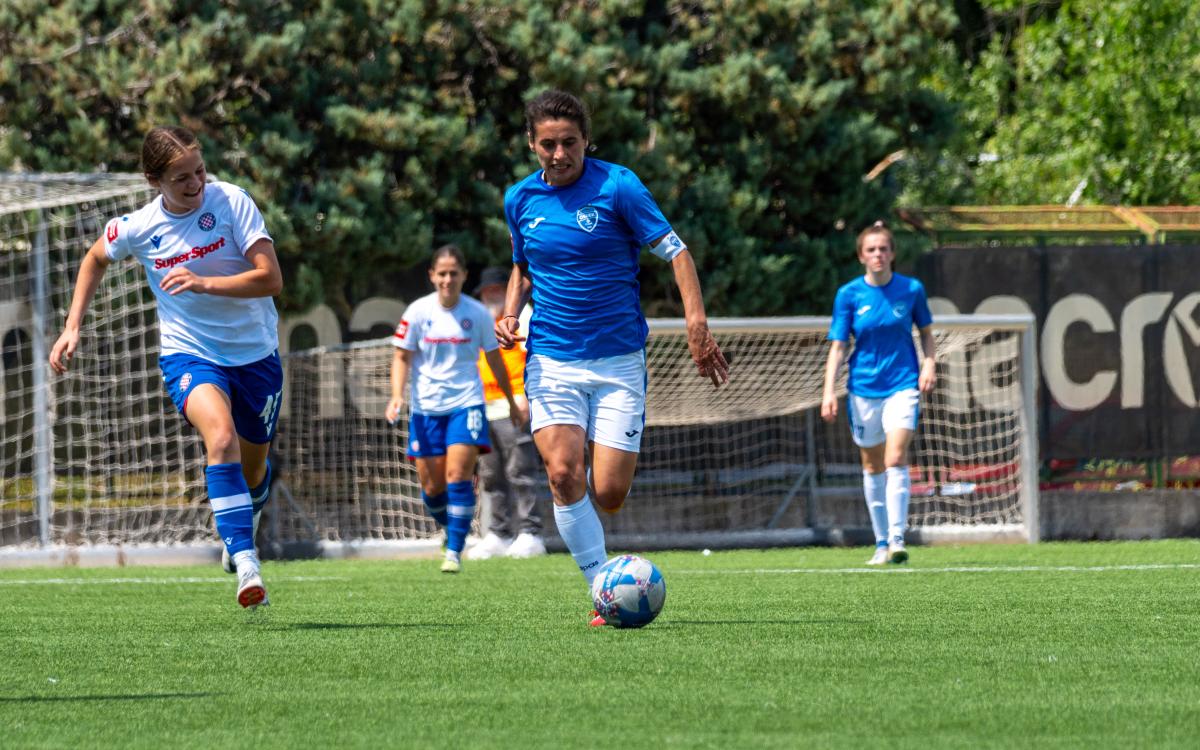 ŽNK Osijek kapetanica Maja Joščak osvojila HUNS Trofej Nogometaš